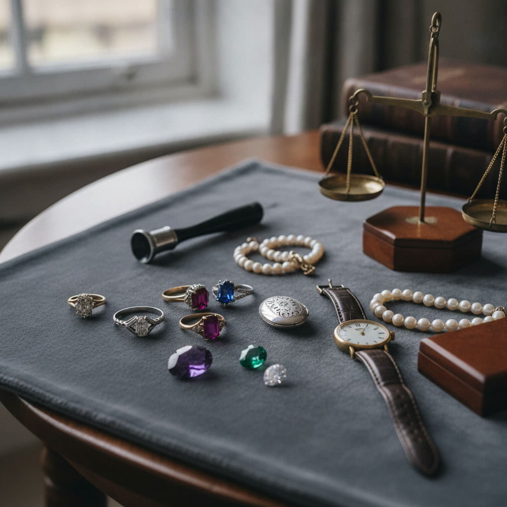 Jewelry Buyer - No Face and No Text